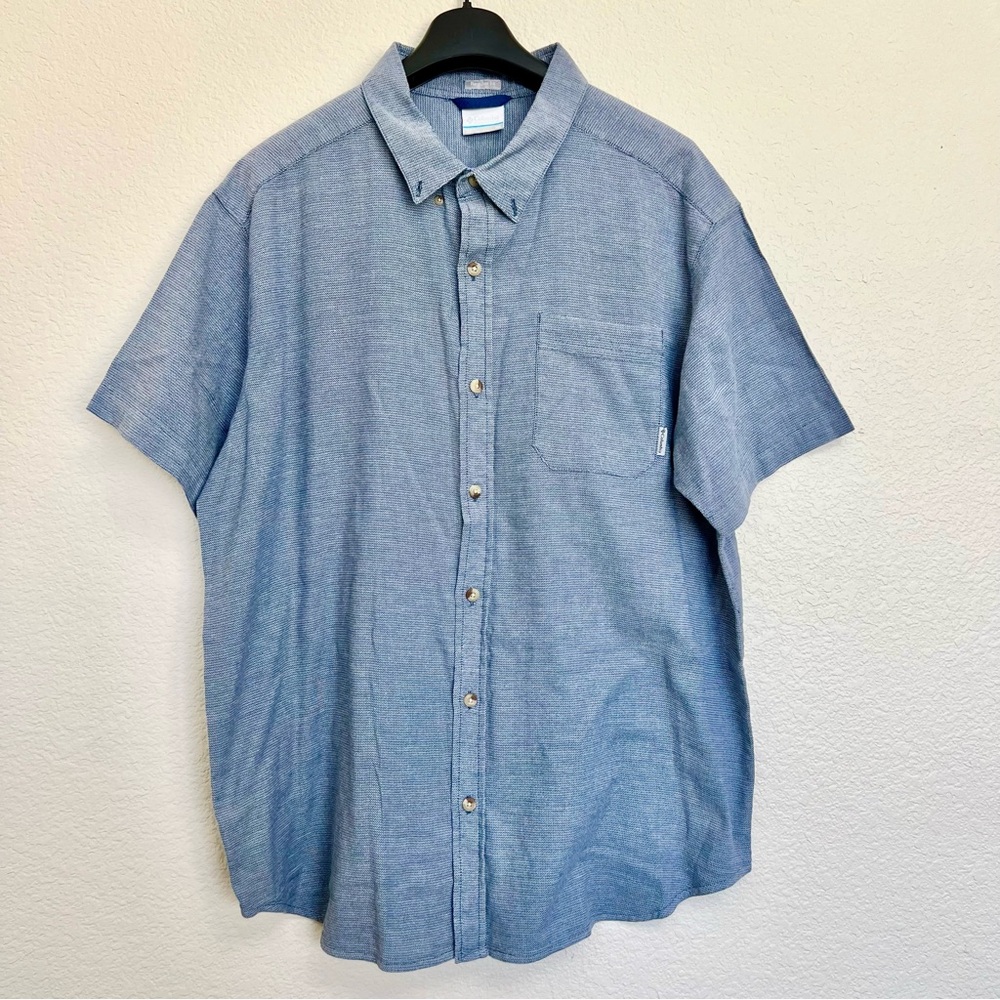 Columbia Sportswear Shirt Men’s Button Down Short Sleeve Collared Size XL